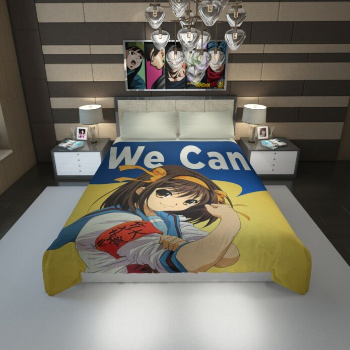 The Melancholy of Haruhi Suzumiya Duvet Cover