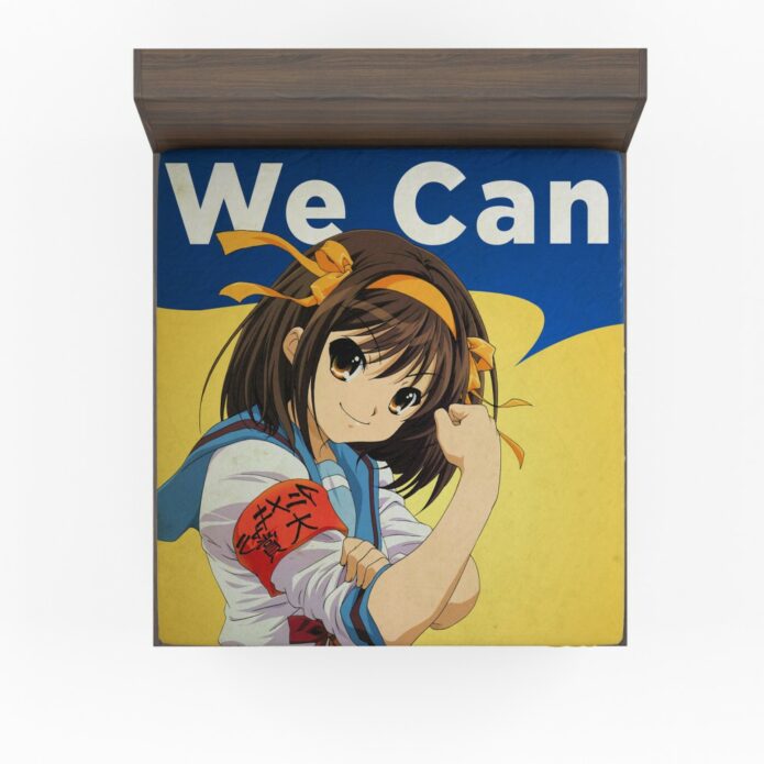 The Melancholy of Haruhi Suzumiya Fitted Sheet