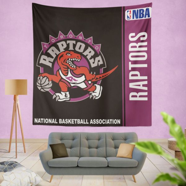 Toronto Raptors NBA Basketball Bedroom Wall Hanging Tapestry