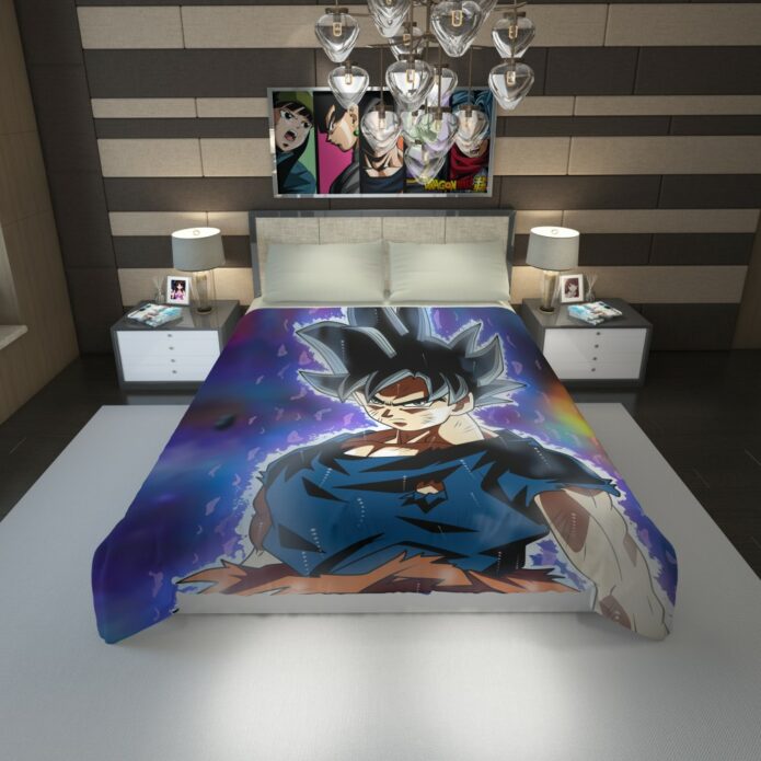 Ultra Instinct Goku Dragon Ball Super Duvet Cover 1