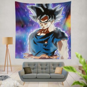 Ultra Instinct Goku Dragon Ball Super Wall Hanging Tapestry