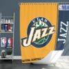 Utah Jazz NBA Basketball Bathroom Shower Curtain