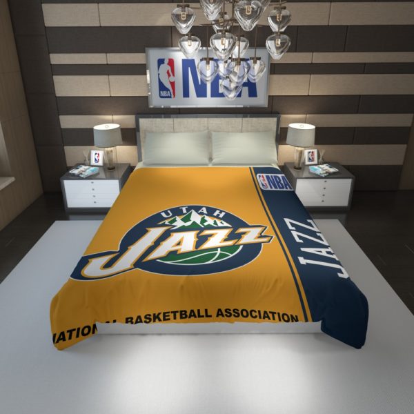 Utah Jazz NBA Basketball Duvet Cover 1