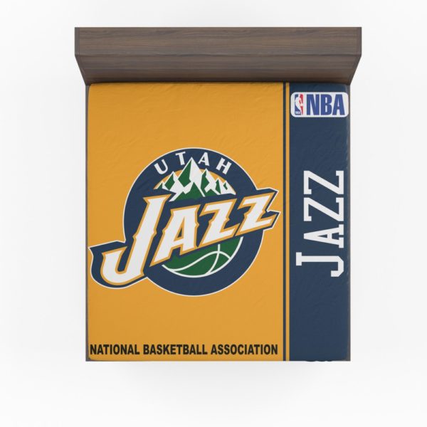 Utah Jazz NBA Basketball Fitted Sheet