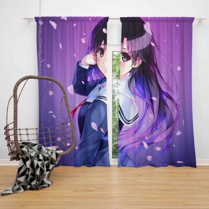 Utaha Kasumigaoka Bedroom Window Curtain