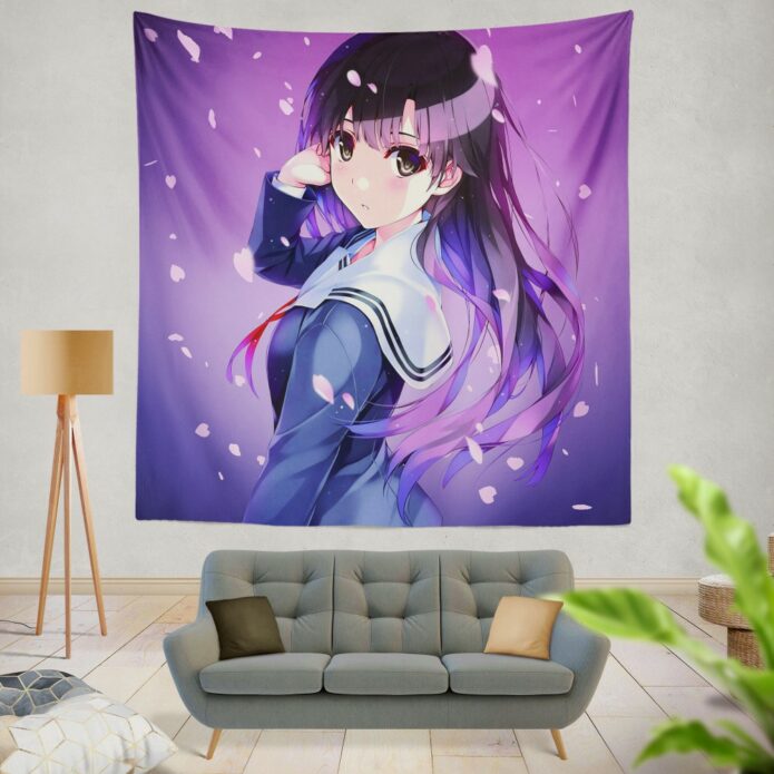 Utaha Kasumigaoka Wall Hanging Tapestry