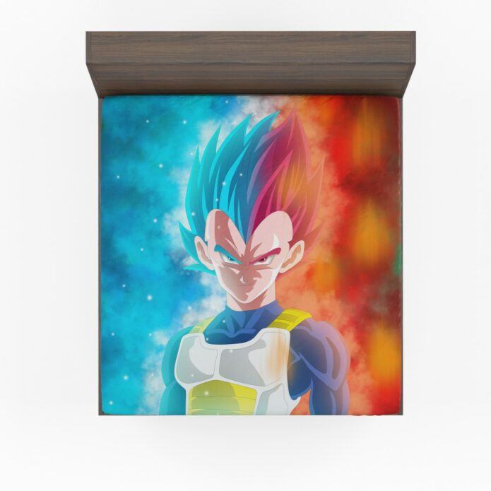 Vegeta Anime Boy Fitted Sheet