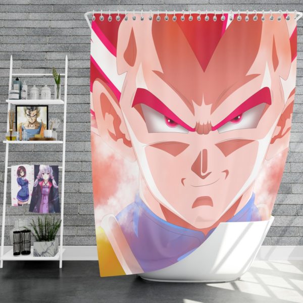 Vegeta Dragon Ball Super Anime Shower Curtain