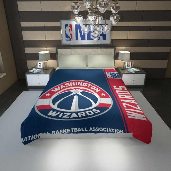 Washington Wizards NBA Basketball Duvet Cover 1