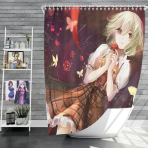 Yuuka Kazami Touhou Japanese Anime Girl Shower Curtain