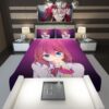 Anime Girl Yawning Teen Comforter 1
