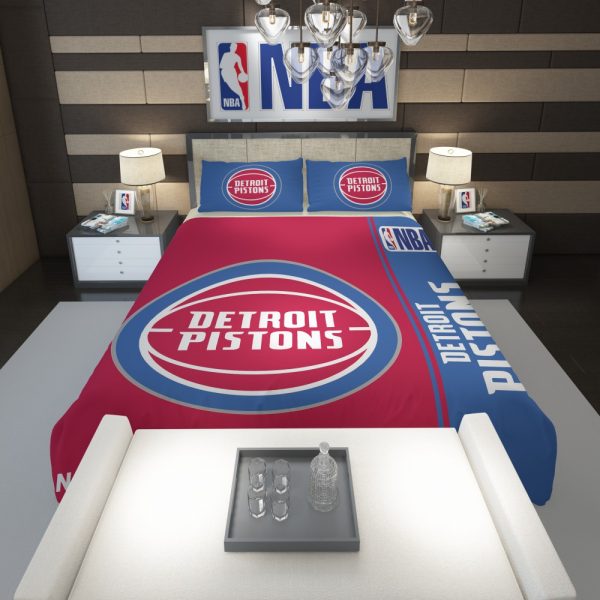 Detroit Pistons NBA Basketball Comforter 1