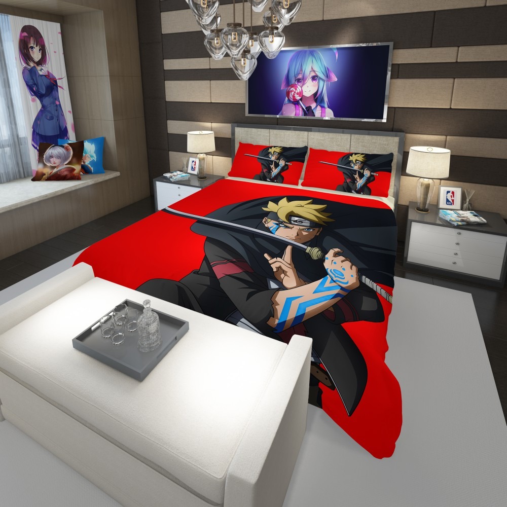 Japanese Anime Boruto Naruto Comforter