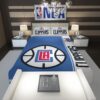 LA Clippers NBA Basketball Comforter 1