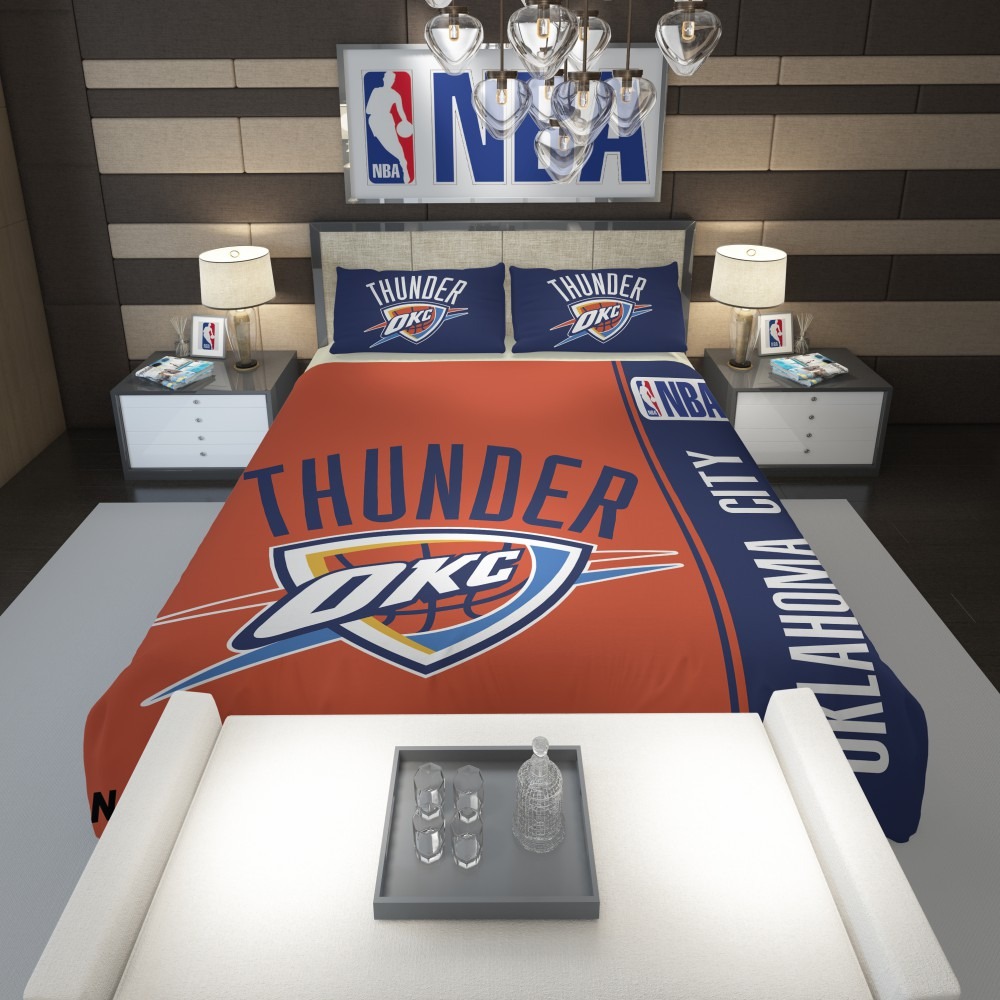 Oklahoma City Thunder Nba Basketball Comforter
