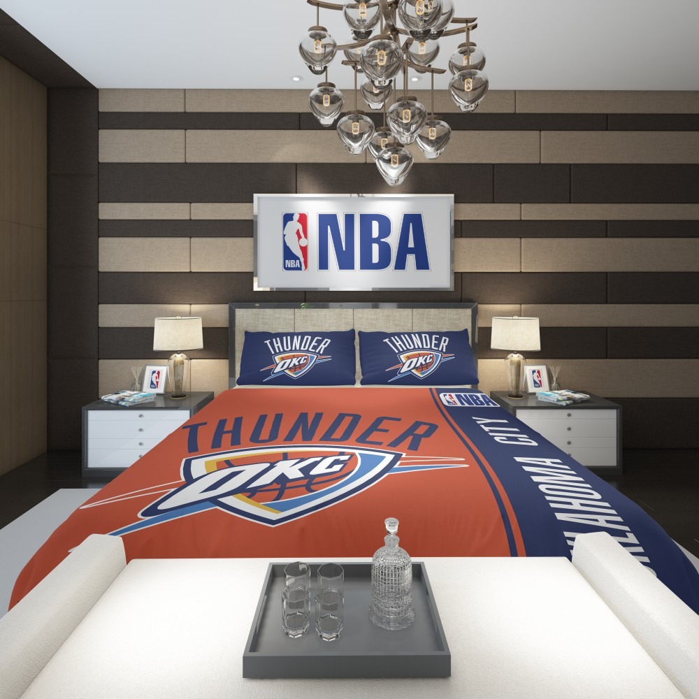 Oklahoma City Thunder Nba Basketball Comforter Ebeddingsets