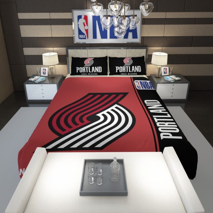 Portland Trail Blazers NBA Basketball Comforter 1