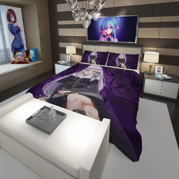 Re Zero Emilia Anime Comforter 3