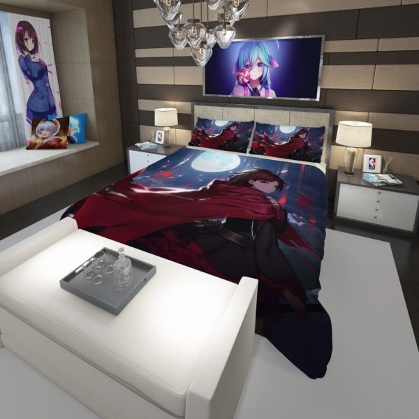 Ruby Rose Rwby Custom Anime Comforter 3
