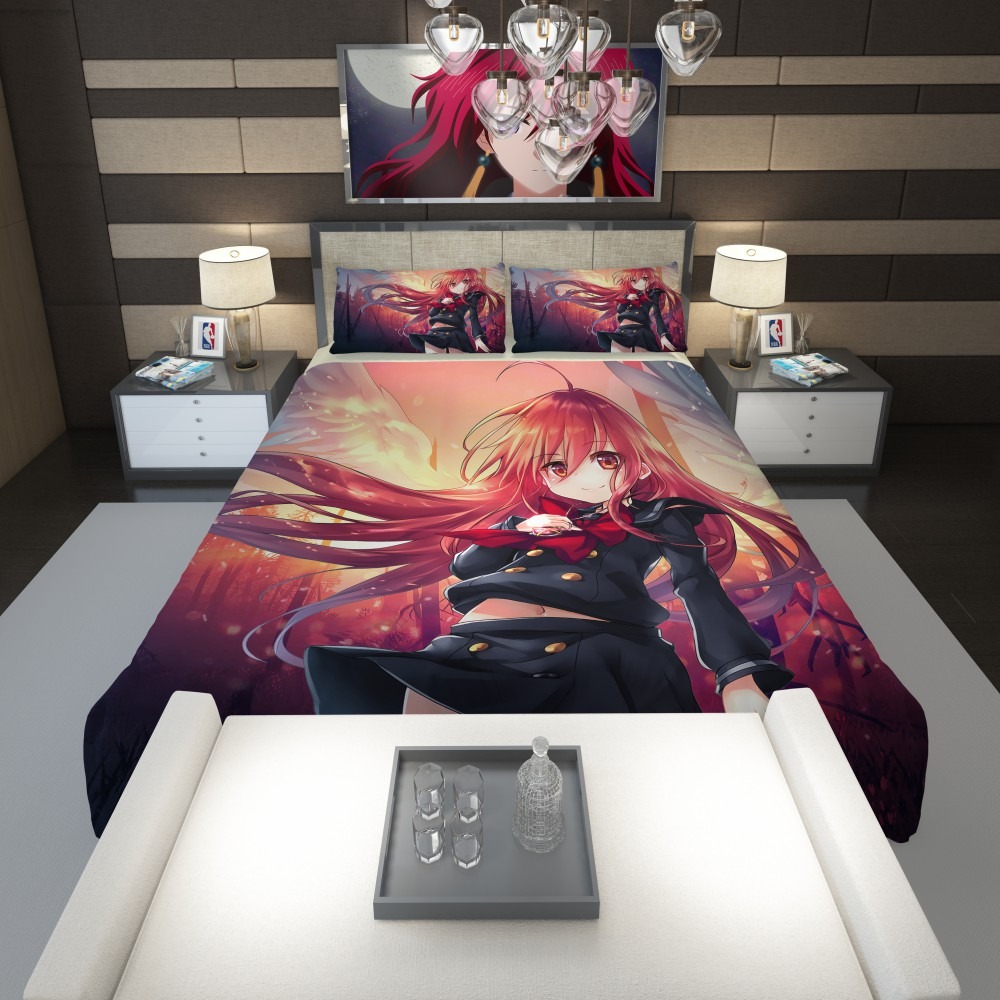 Anime FAIRY TAIL Gray Nastu Bed sheet Blanket Bedding Coverlet 150*200cm 4pcs#51 