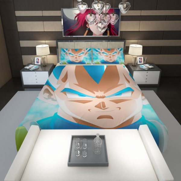 Super Saiyan Blue Vegeta Dragon Ball Super Comforter 1