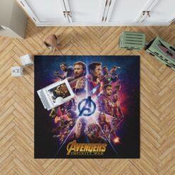 Avengers Infinity War Marvel Comic Movie Bedroom Living Room Floor Carpet Rug 1