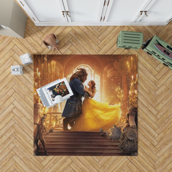 Beauty and the Beast Movie Bedroom Living Room Floor Carpet Rug 1