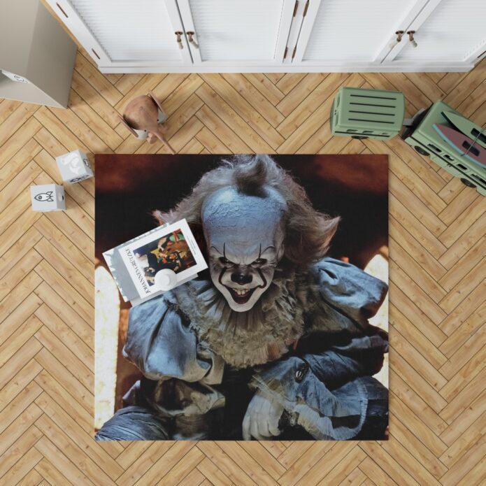 Bill Skarsgard Pennywise Clown It Bedroom Living Room Floor Carpet Rug 1