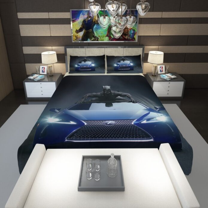 Black Panther Lexus LC Comforter 1