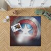 Captain America Shield American Marvel Bedroom Living Room Floor Carpet Rug 1