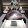 Captain America Shield American Marvel Comforter 1
