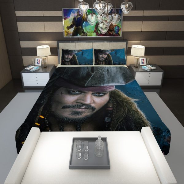 Captain Jack Sparrow Johnny Depp Comforter 1