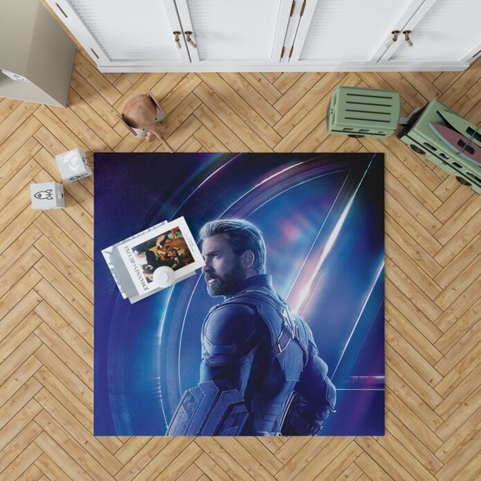 Chris Evans Steve Rogers Captain America Bedroom Living Room Floor Carpet Rug 1