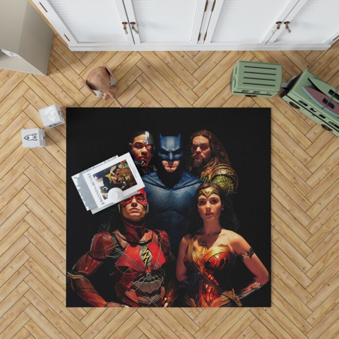 DC Comics Justice League Movie Bedroom Living Room Floor Carpet Rug 1