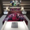 Deadpool and Harley Quinn Artwork Comforter 1