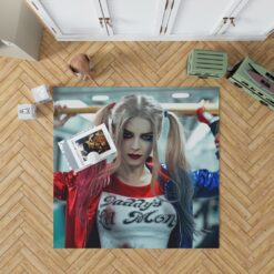 Harley Quinn Cosplay Suicide Squad Bedroom Living Room Floor Carpet Rug 1