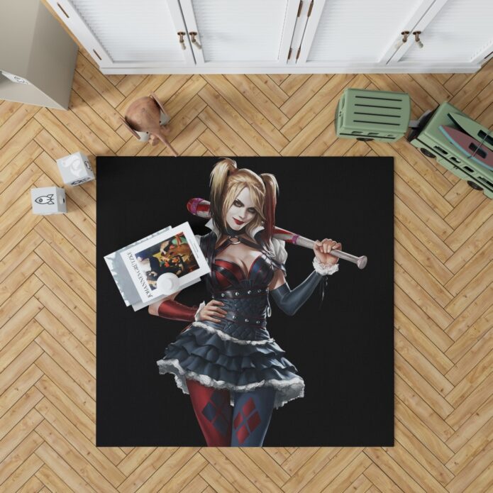 Harley Quinn Supervillain Suicide Squad Bedroom Living Room Floor Carpet Rug 1