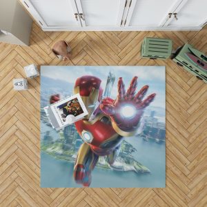 Iron Man Experience Hong Kong Disneyland Bedroom Living Room Floor Carpet Rug 1