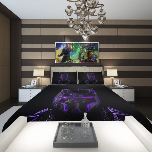 Marvel Black Panther Movie Bedroom Comforter 2