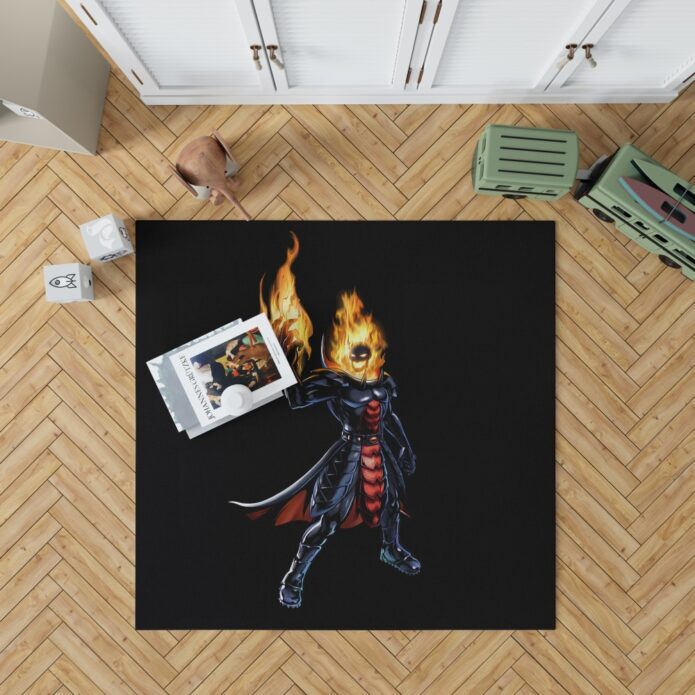 Marvel Comics Ghost Rider Bedroom Living Room Floor Carpet Rug 1