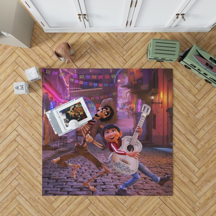 Miguel Rivera Hector Coco Disney Pixar Bedroom Living Room Floor Carpet Rug 1