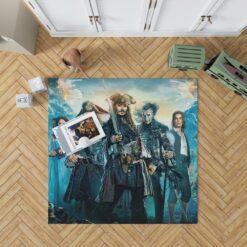 Pirates of the Caribbean Dead Men Bedroom Living Room Floor Carpet Rug 1