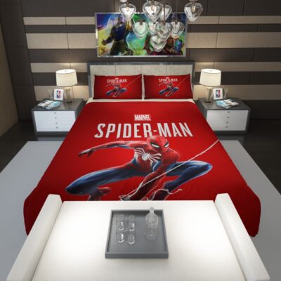 Spider Man Comics Marvel Avengers Comforter 1