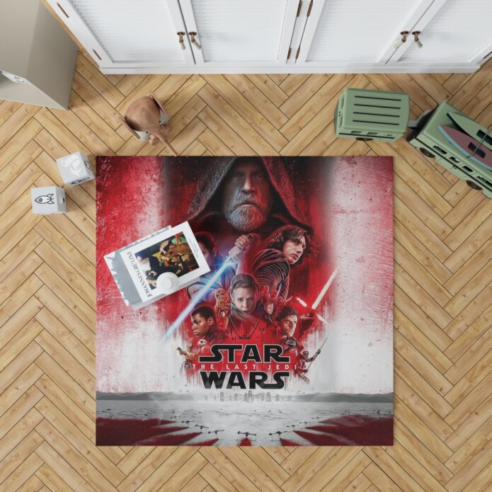 Star Wars The Last Jedi Movie Themed Bedroom Living Room Floor Carpet Rug 1