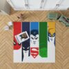 Superheroes Spider Man Batman Superman Hulk Wolverine Bedroom Living Room Floor Carpet Rug 1