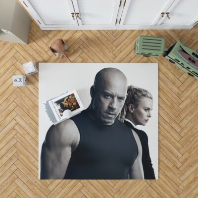 The Fate of the Furious Vin Diesel Charlize Theron Bedroom Living Room Floor Carpet Rug 1