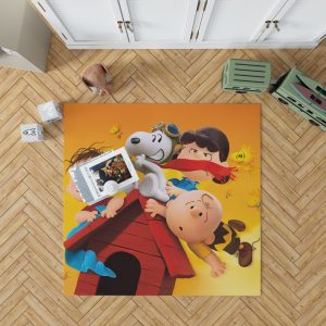 The Peanuts Animation Movie Bedroom Living Room Floor Carpet Rug 1