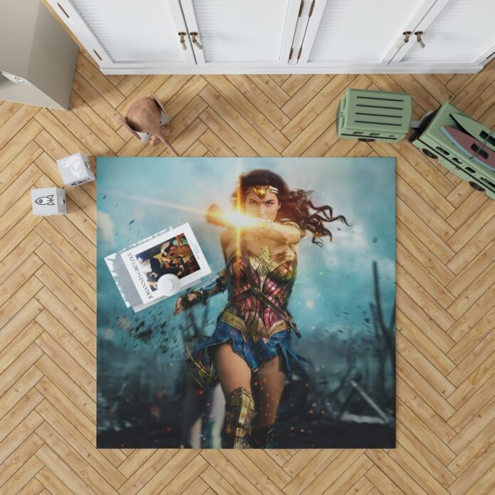 Wonder Woman Diana Prince Gal Gadot Bedroom Living Room Floor Carpet Rug 1