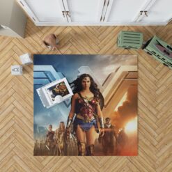 Wonder Woman Gal Gadot Bedroom Living Room Floor Carpet Rug 1