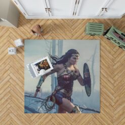 Wonder Women Girls Super Heroine Bedroom Living Room Floor Carpet Rug 1
